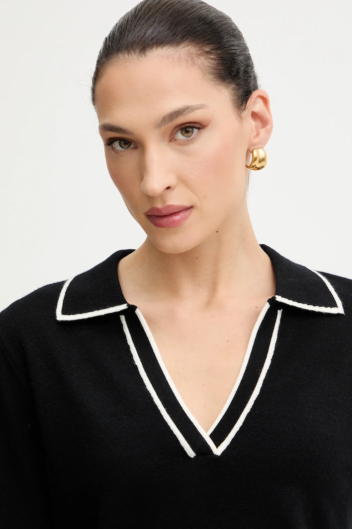 Morgan pulover negru MCOLO