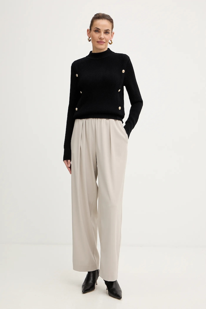 Morgan pulover MCOOL negru AW25