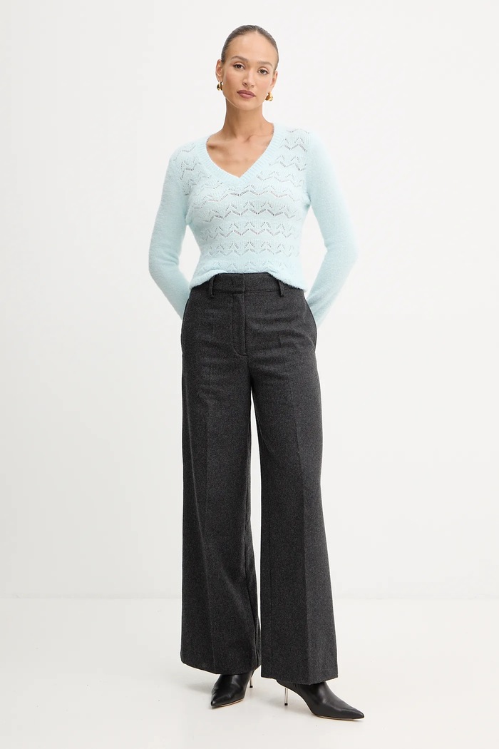 Morgan pulover MLILOU albastru AW25