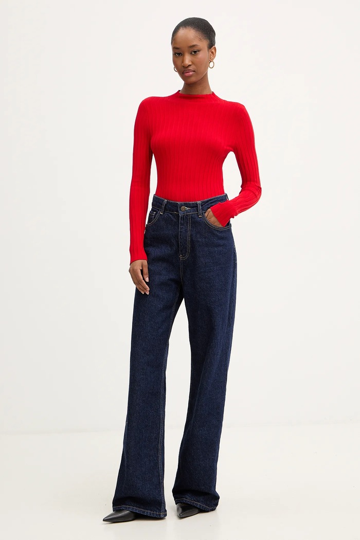 Morgan Pulover MROYA rosu AW25