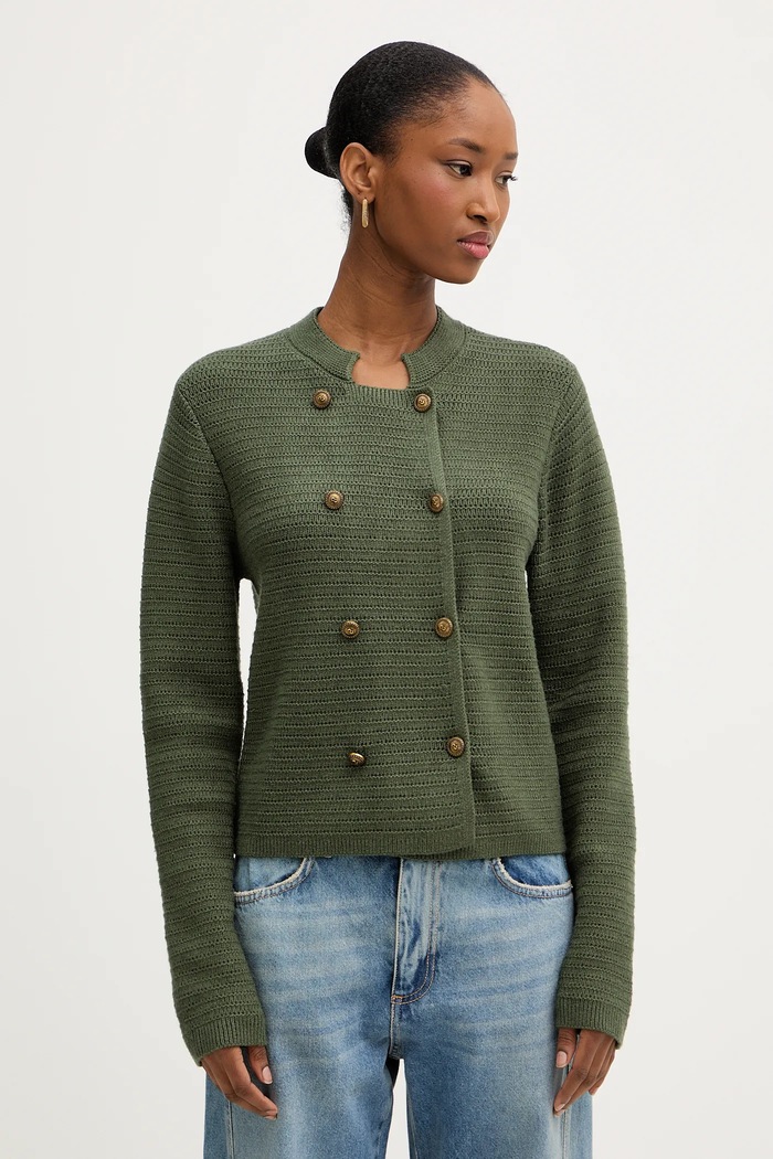 Morgan Cardigan verde MVRAC
