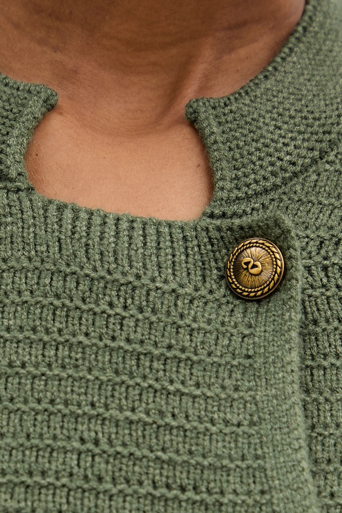 Cardigan Morgan verde MVRAC