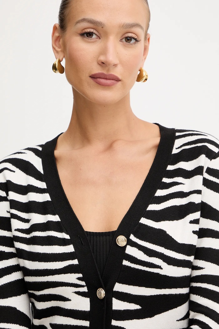 Morgan cardigan negru MZOO