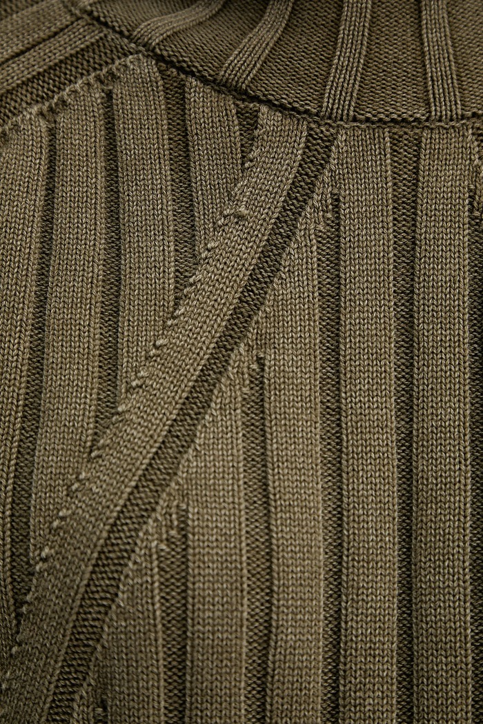 Бавовняний светр G-Star 0 Washed loose turtle D27172.D630 зелений