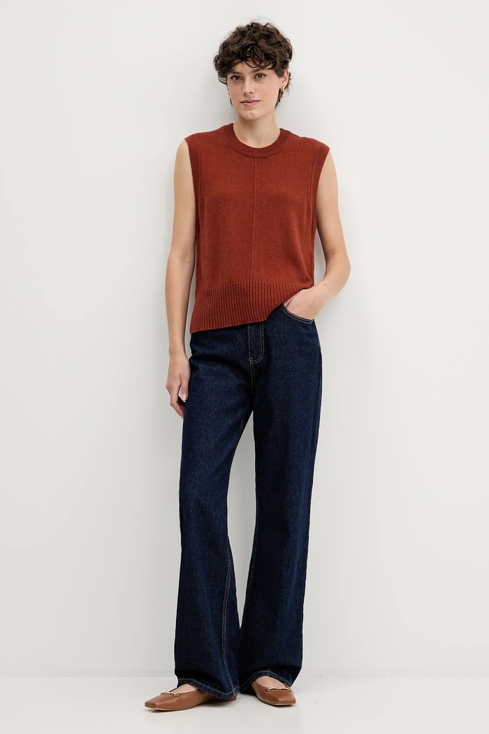 Telovnik z dodatkom volne Pedro del Hierro 5502016 oranžna AW25