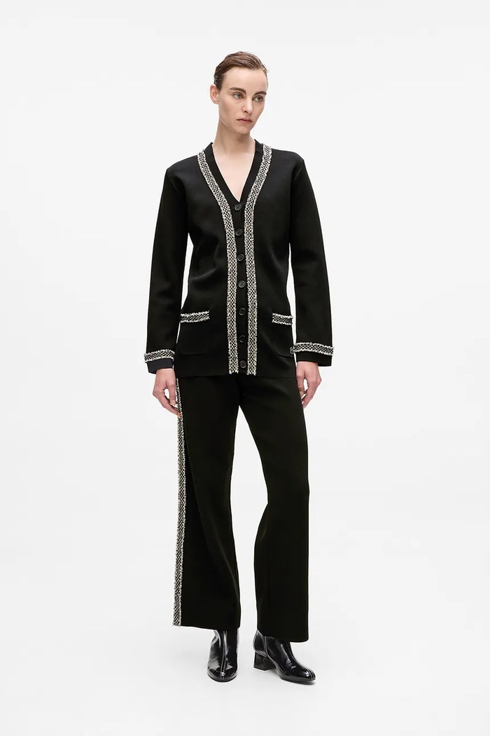 Odjeća Kardigan Karl Lagerfeld A4W18036 crna