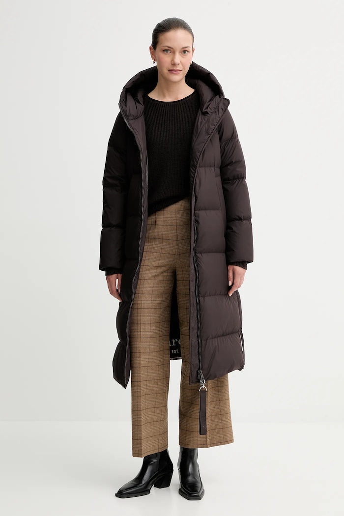 Marc O'Polo pulover de bumbac 508605960171 maro AW25