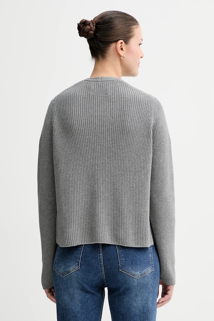 Îmbrăcăminte Marc O'Polo Cardigan din bumbac 508605961069 gri