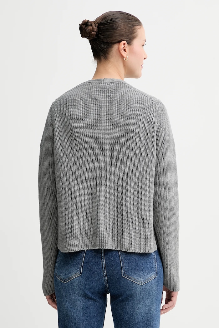 Îmbrăcăminte Marc O'Polo Cardigan din bumbac 508605961069 gri