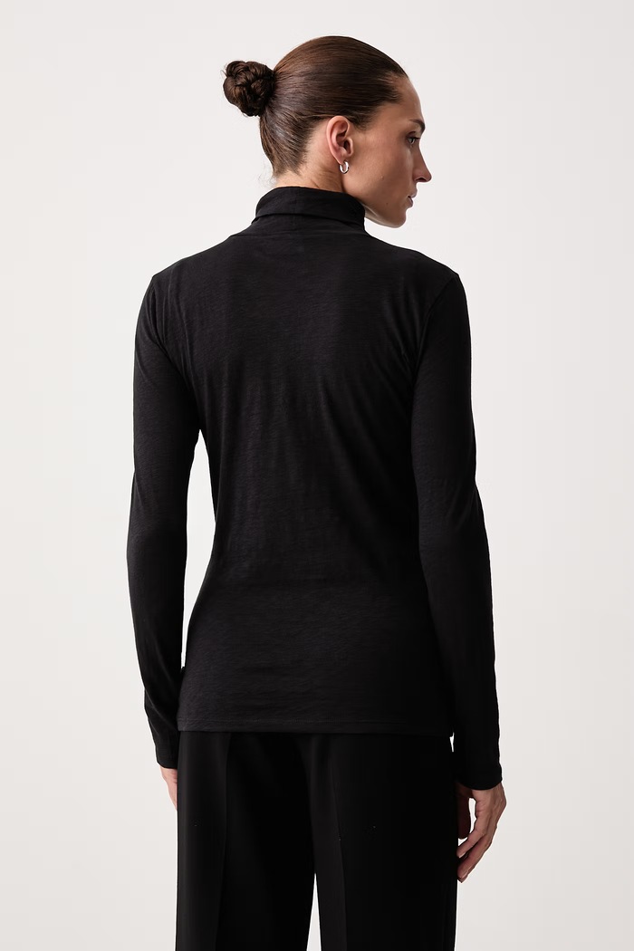 Odzież Marc O'Polo Longsleeve damski bawełniany 5000007063 czarny
