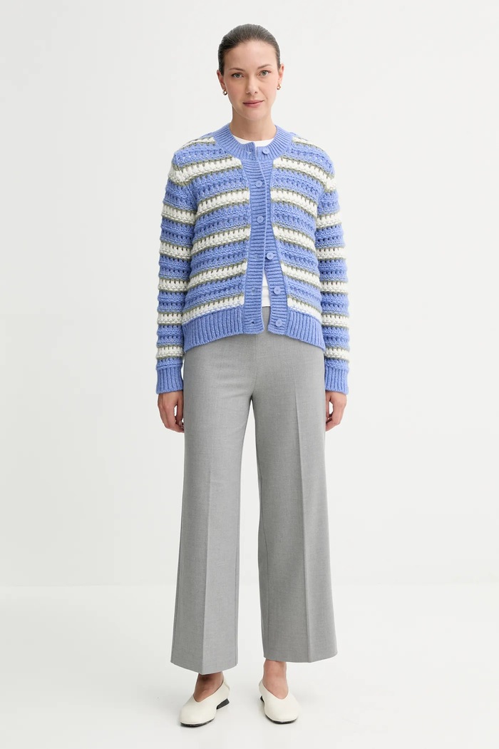 Marc O'Polo kardigan 5000007308 niebieski AW25