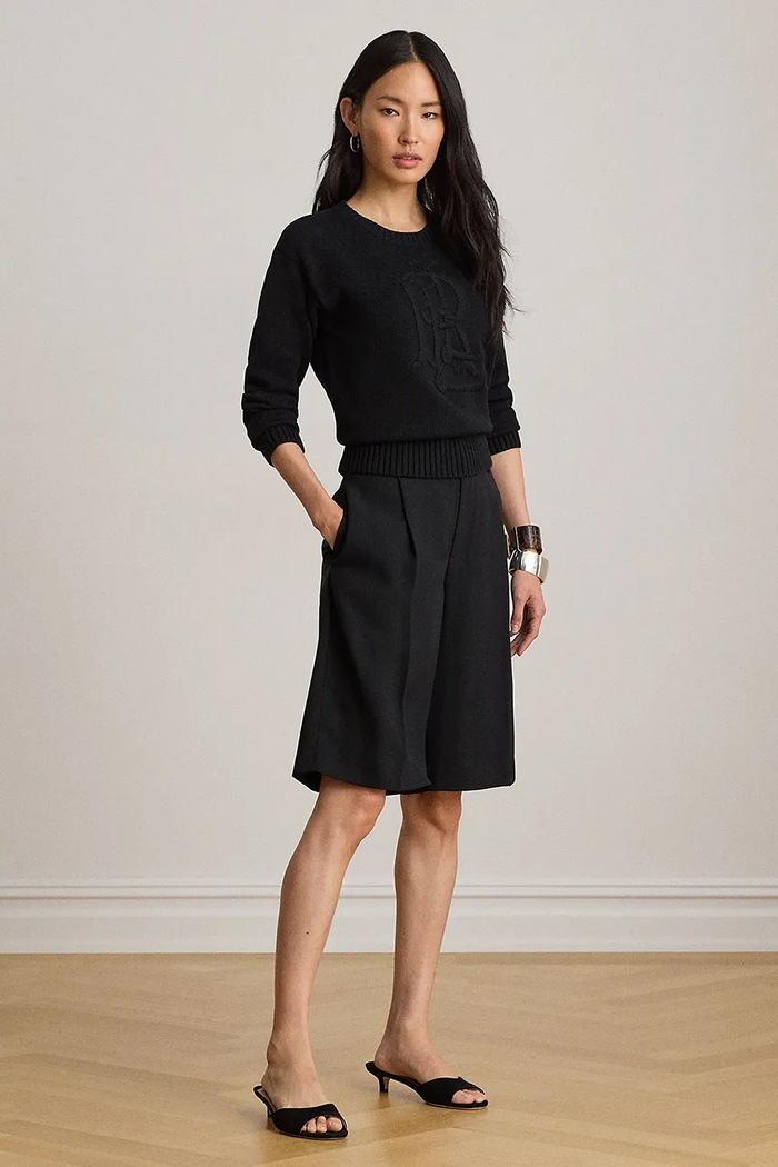 Odzież Lauren Ralph Lauren sweter damski bawełniany 200979653 czarny