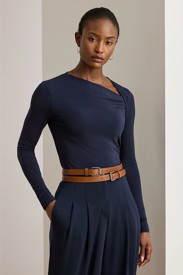 Lauren Ralph Lauren pulover 200980153 bleumarin