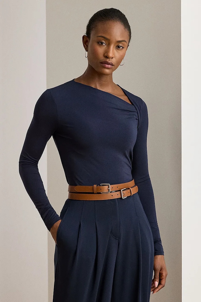 Lauren Ralph Lauren pulover 200980153 bleumarin