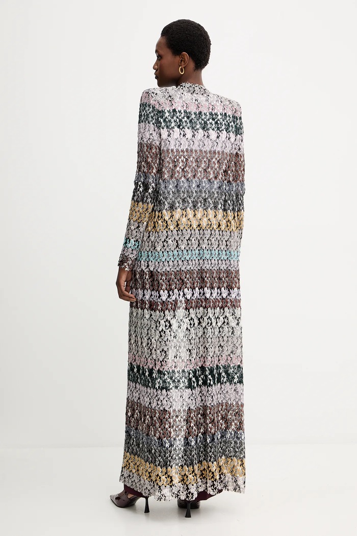 Îmbrăcăminte Missoni cardigan DS25WM0A.BR012I negru