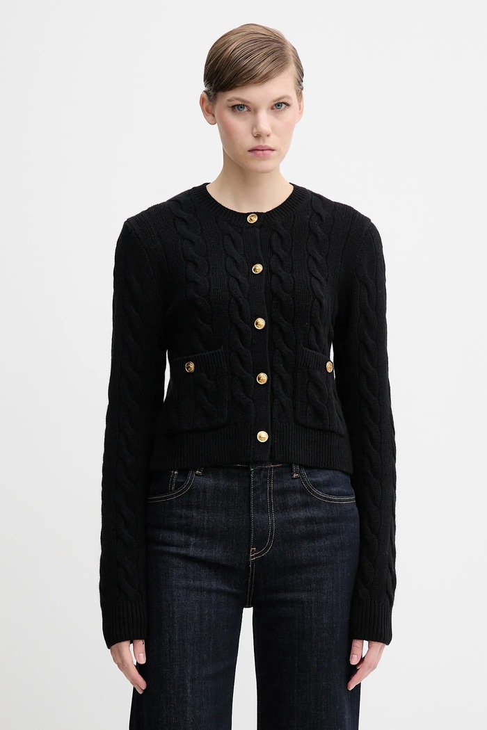 Polo Ralph Lauren Μάλλινη ζακέτα Polo Ralph Lauren μαύρο 211978312
