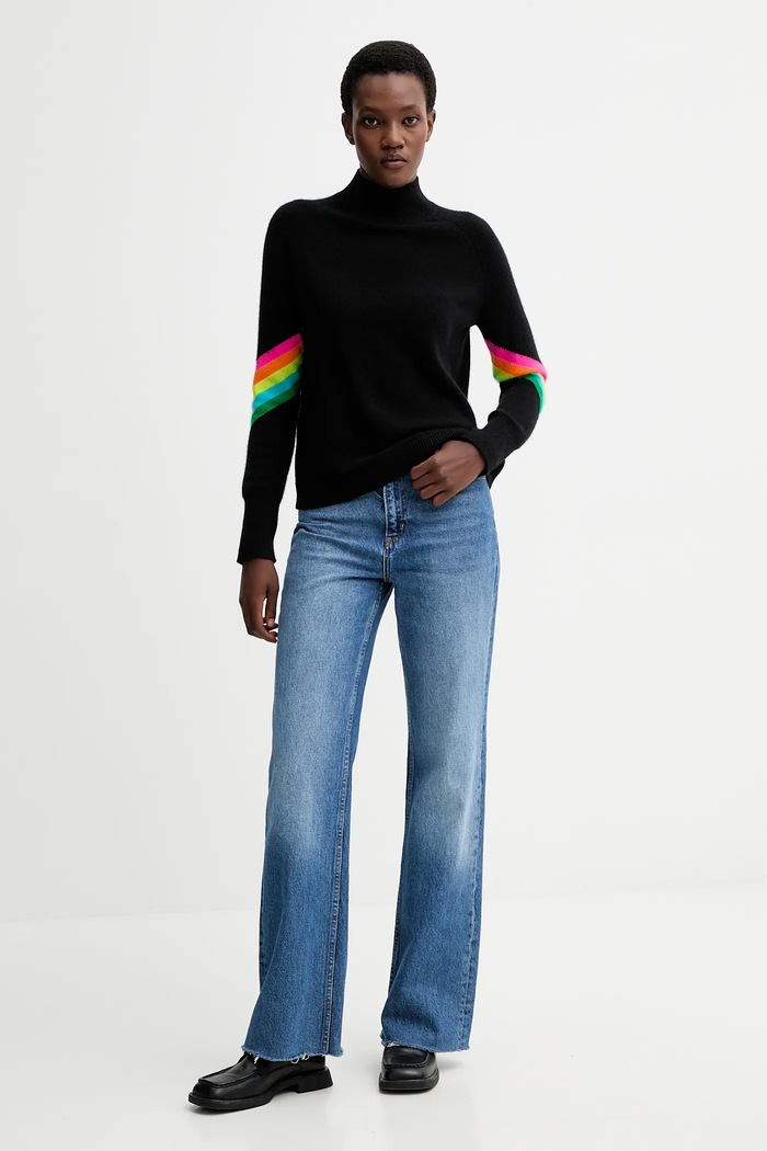 From Future Pulover de cașmir WPM00499 negru AW25