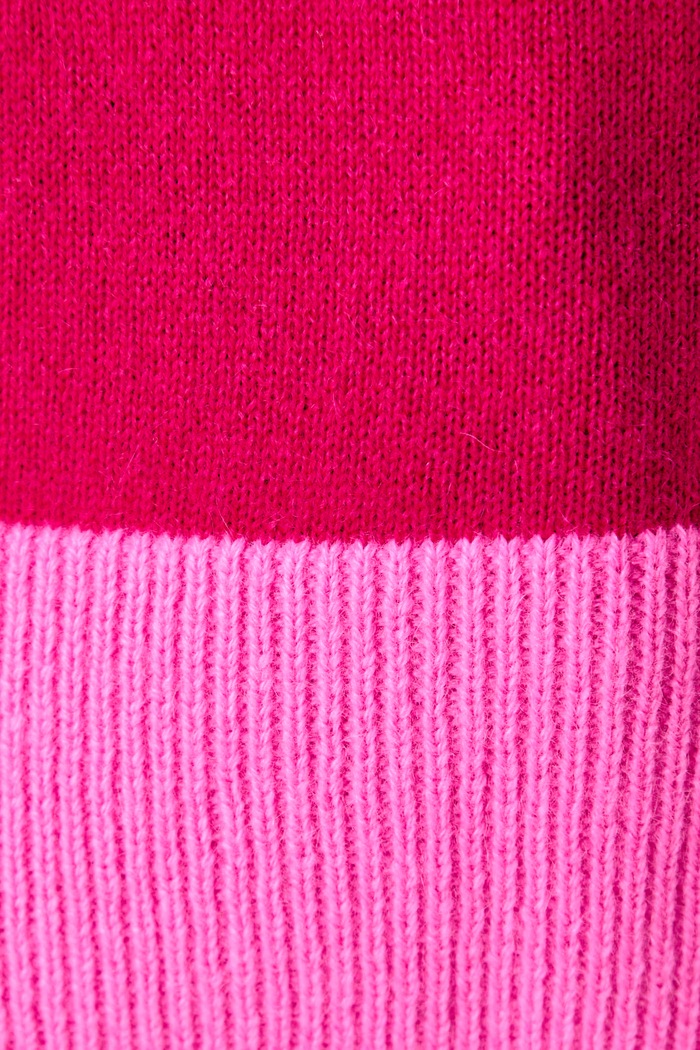 Sweter damski kaszmirowy From Future różowy WPR00311