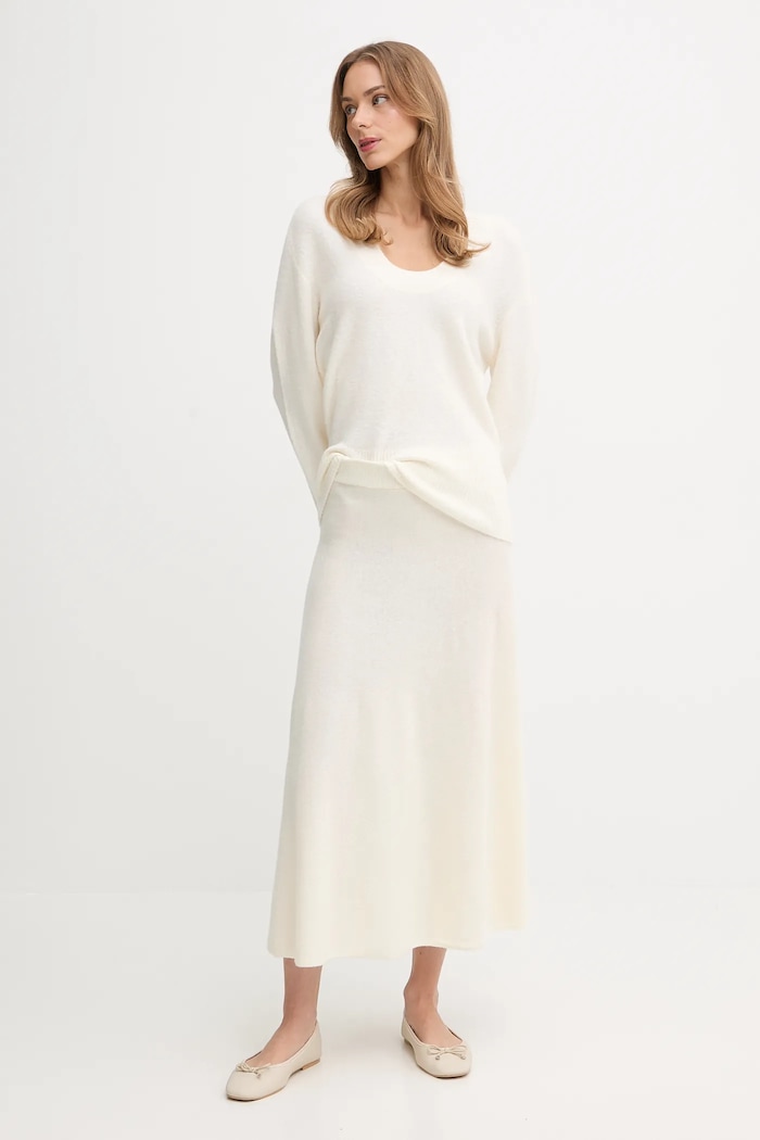 United Colors of Benetton pulover 11CZD10FD bej AW25