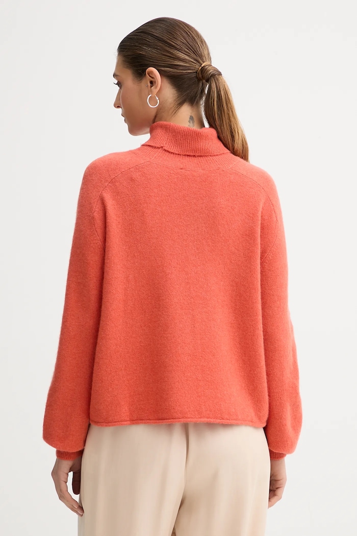 Odzież United Colors of Benetton sweter 11CZD204F pomarańczowy