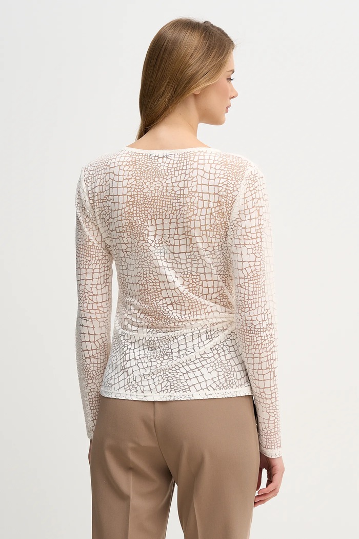 Oblečení Halenka Sisley 3NDXL401A béžová