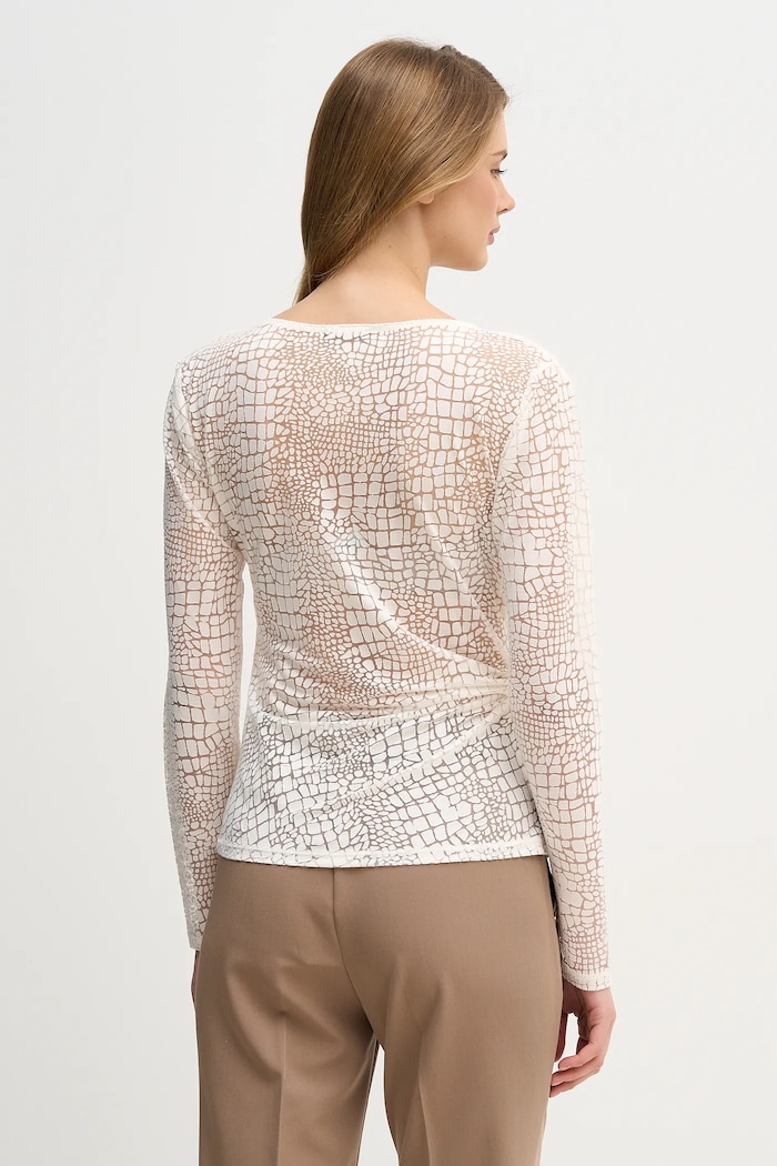 Oblečení Halenka Sisley 3NDXL401A béžová