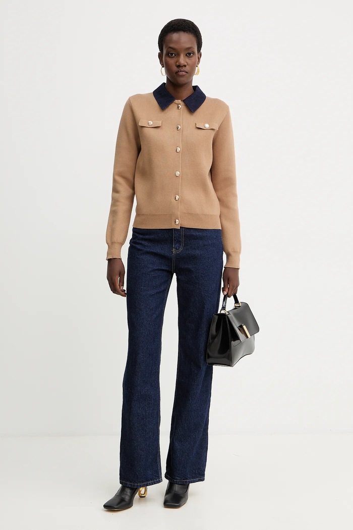 Morgan cardigan MJEANE bej AW25