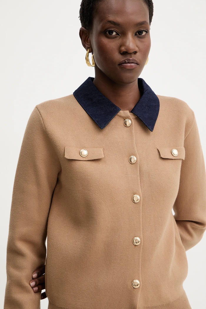 Morgan cardigan bej MJEANE