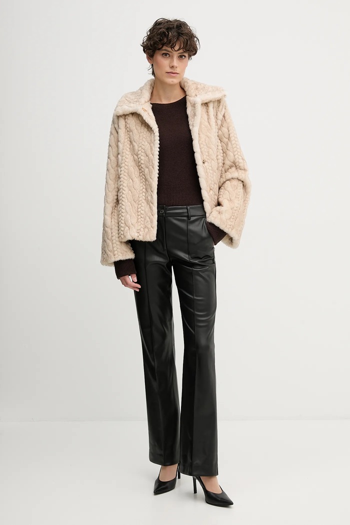 Sandro Ferrone Pulover de lână S9YBFNOCE maro AW25