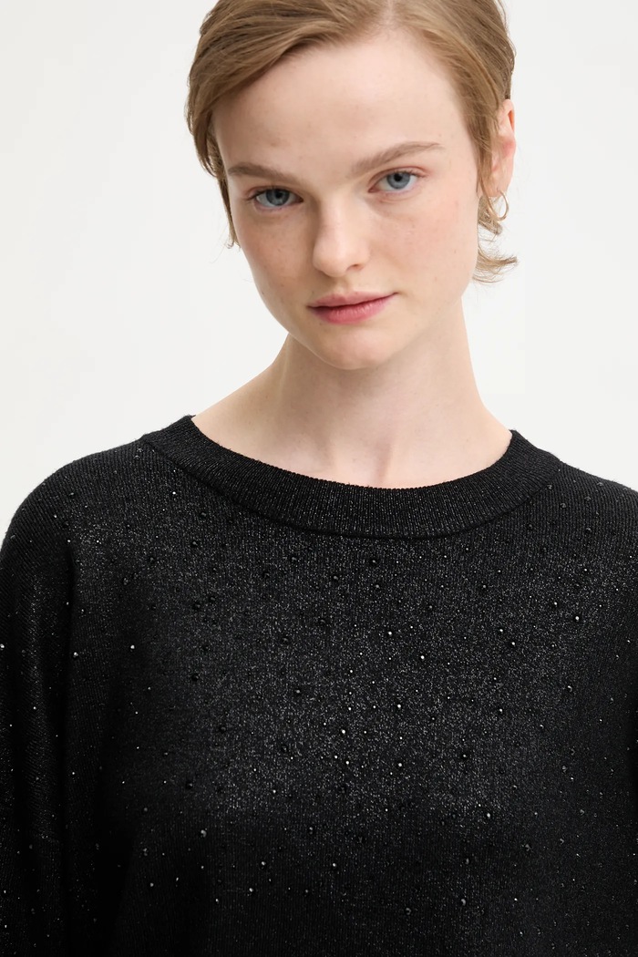 Sveter Dkny SWEATERS čierna P5MSAY50