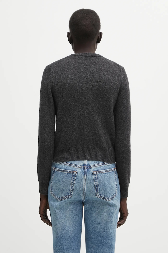 Одежда Шерстяной кардиган Sporty & Rich SRC Cashmere WS07364302GY11 серый