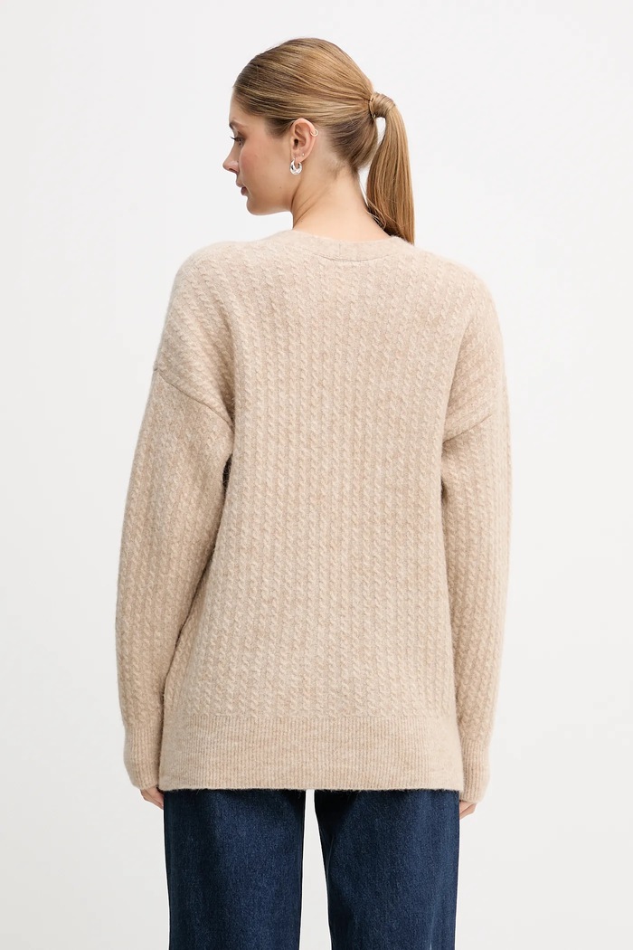 Odjeća Kardigan s dodatkom vune JOYINME Soft Whisper Kardigan.Soft.Whisper bež