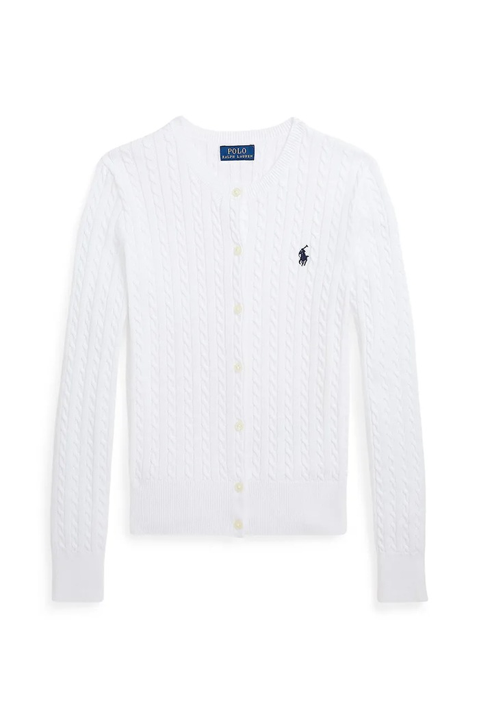 Джемпер Polo Ralph Lauren 313543047064 белый AW25