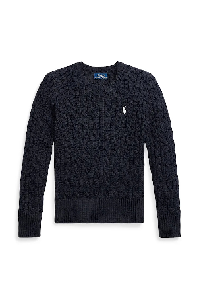 Polo Ralph Lauren Sweter 313901316009 granatowy AW25