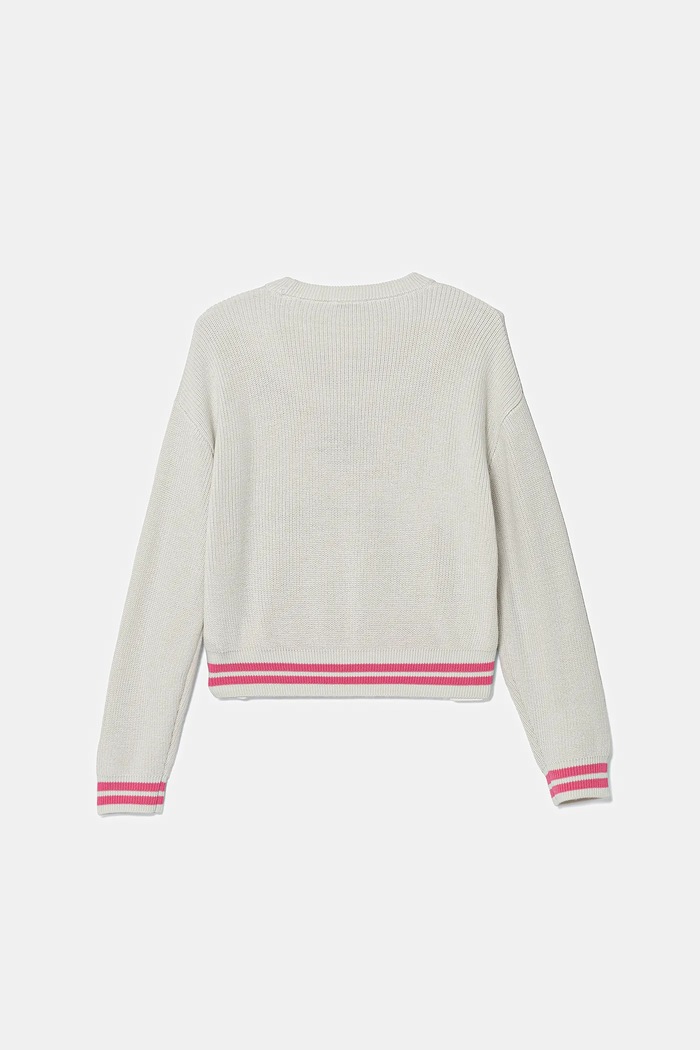 Guess sweter z domieszką wełny dziecięcy J5YR02.Z3OF0.9BYA beżowy AW25