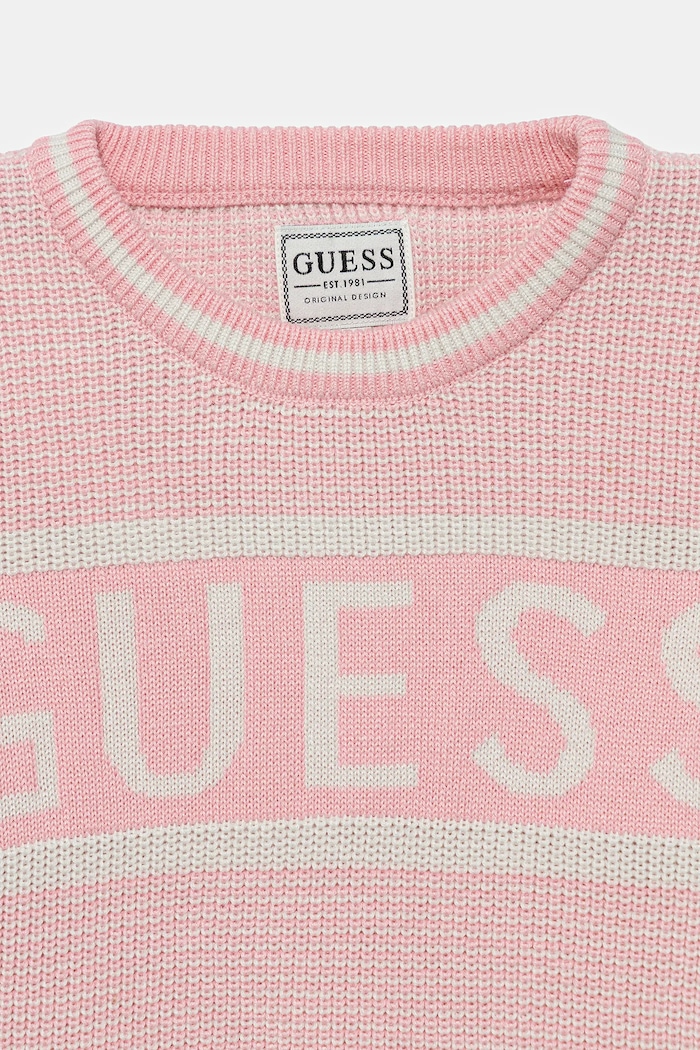 Fete Guess pulover pentru copii din amestec de lână K5YR00.Z3OJ0.9BYA roz