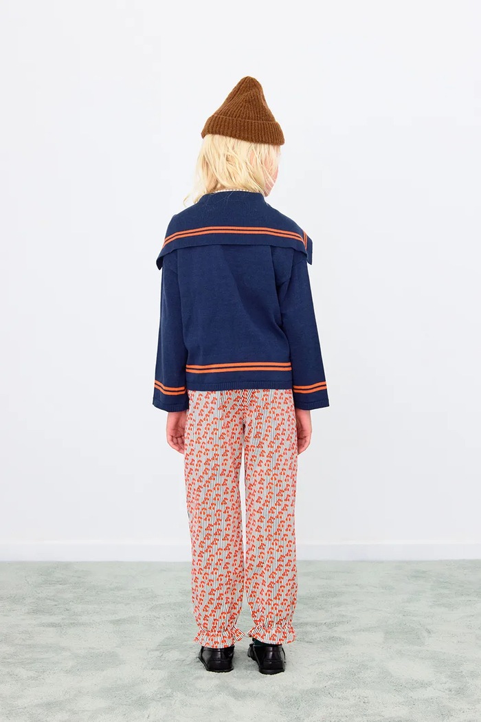 Tinycottons pulover copii STRIPES TINY CARDIGAN AW25.113
