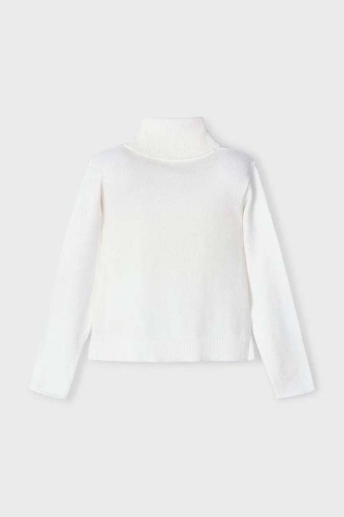 Mayoral sweter dziecięcy 313.6L.Mini.9BYA beżowy AW25