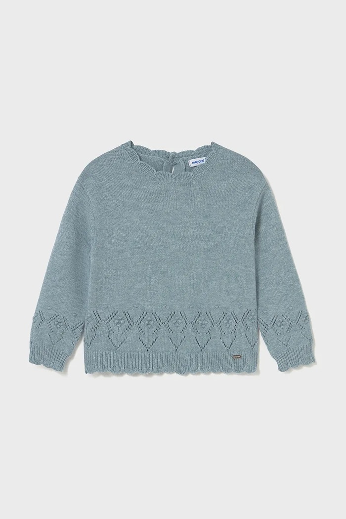 Dětský svetr Mayoral 2353.4E.Baby.9BYA modrá AW25
