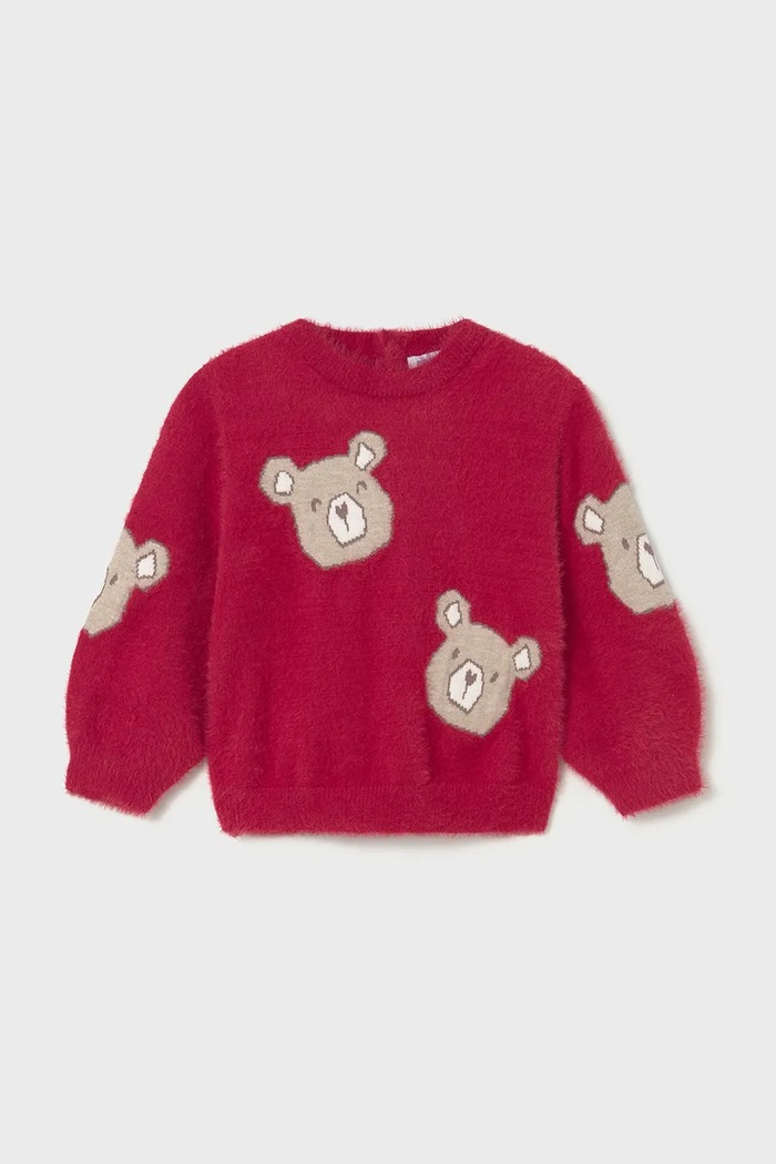 Mayoral pulover copii cu modele rosu 2356.4H.Baby.9BYA