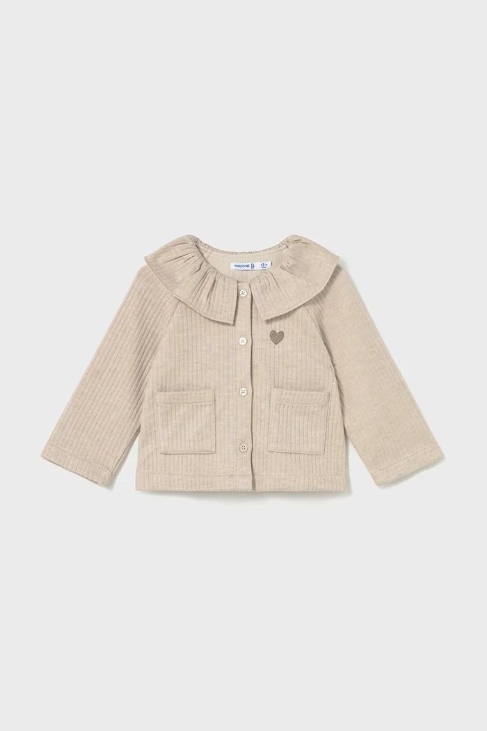Mayoral cardigan copii 2431.4K.Baby.9BYA bej AW25