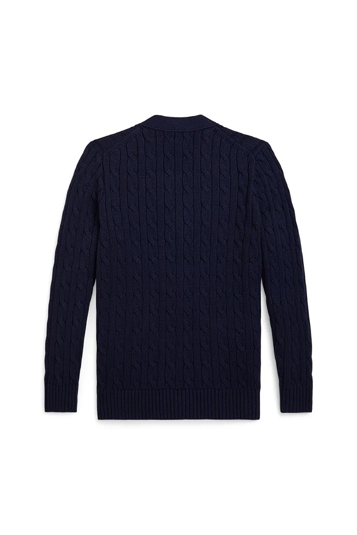 Otroška bombažna jopica Polo Ralph Lauren 313950765005 mornarsko modra AW25
