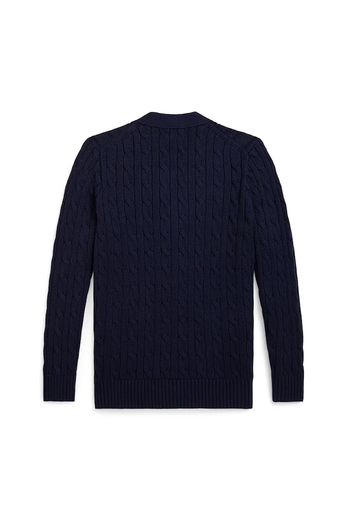 Otroška bombažna jopica Polo Ralph Lauren 313950765005 mornarsko modra AW25
