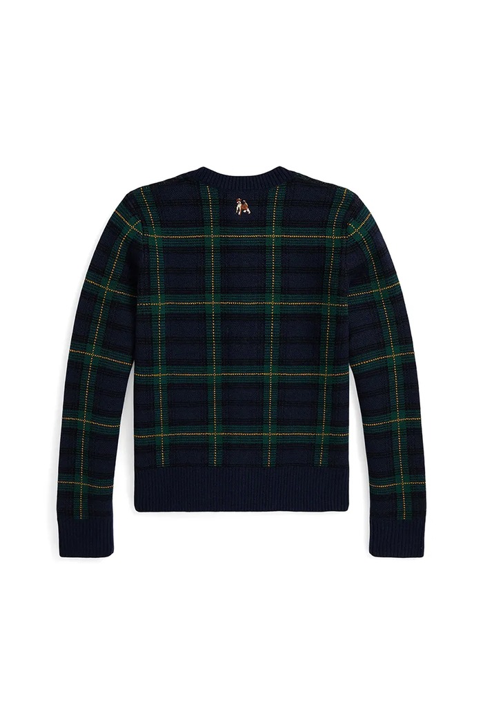 Κοριτσίστικα Παιδικό μάλλινο πουλόβερ Polo Ralph Lauren 313978877001 σκούρο μπλε