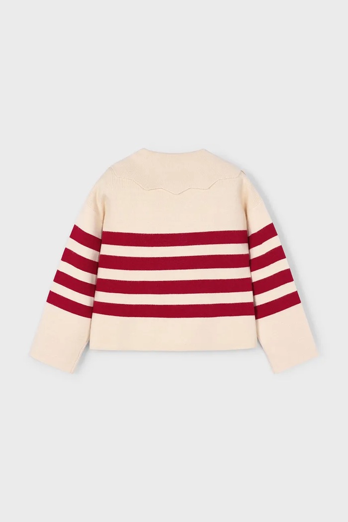 Παιδικό πουλόβερ Mayoral 4301.6A.Mini.9BYA κόκκινο AW25