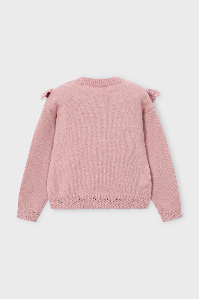 Otroški pulover Mayoral 4304.6F.Mini.9BYA roza AW25