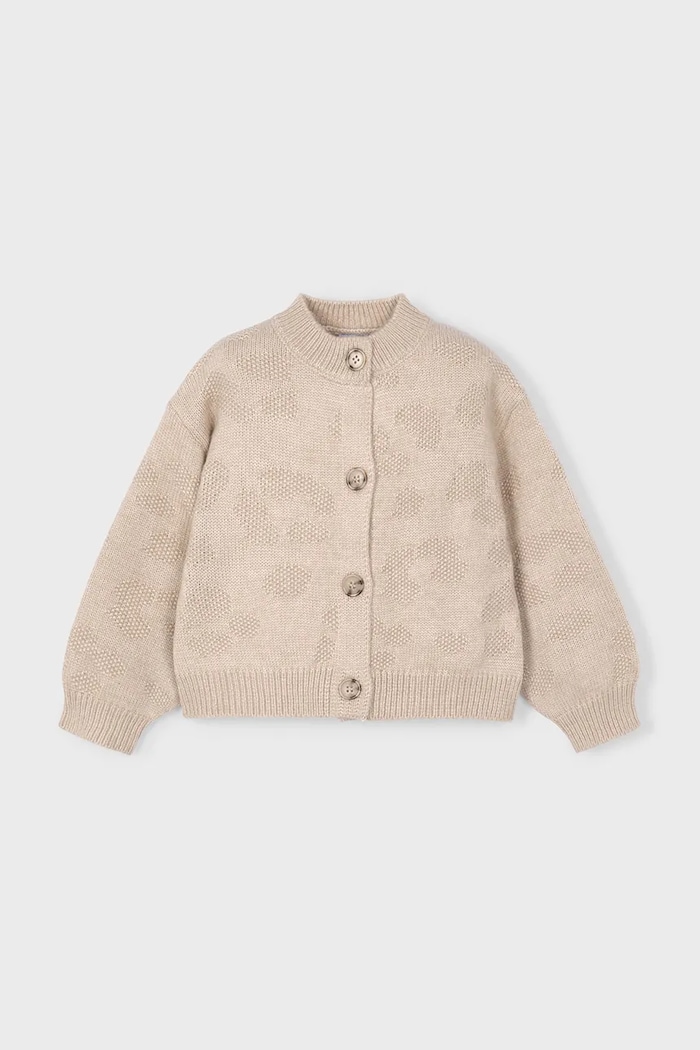 Dětský kardigan Mayoral 4309.6A.Mini.9BYA béžová AW25