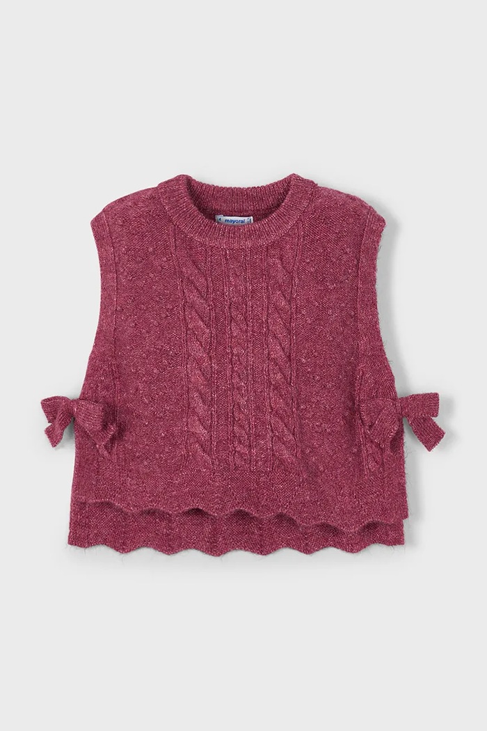 Mayoral sweter dziecięcy pozostałe czerwony 4314.6H.Mini.9BYA