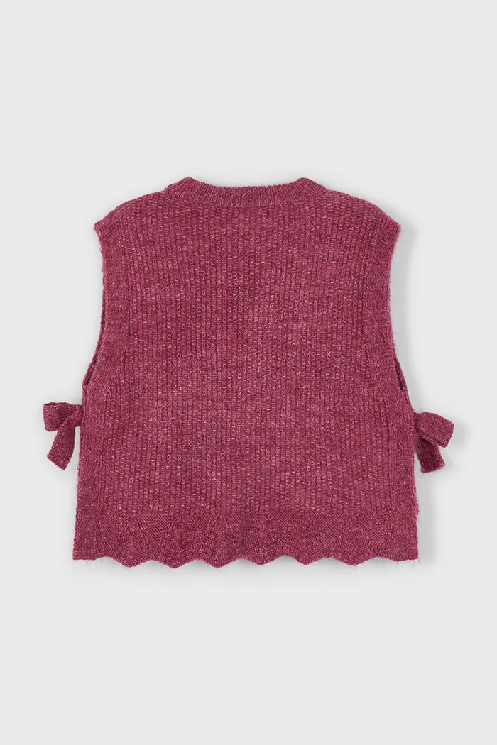 Mayoral sweter dziecięcy 4314.6H.Mini.9BYA czerwony AW25