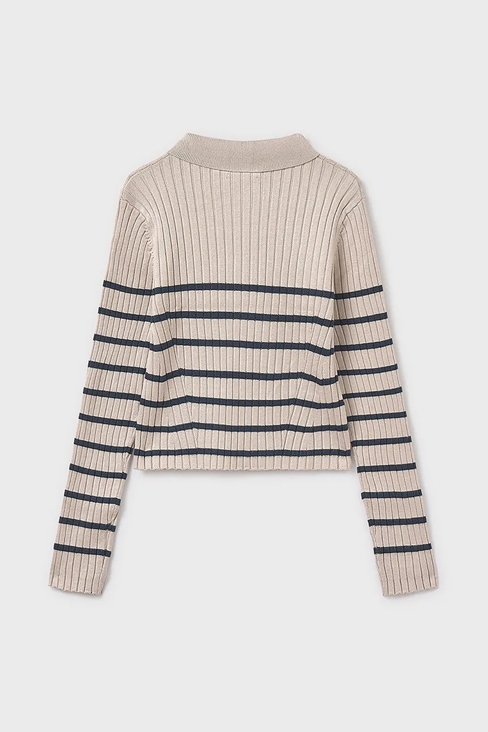 Deklice Otroški pulover Mayoral 7195.8G.Junior.9BYA bež